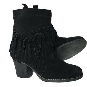 Sbicca Vintage Collection Suede Fringe Boots